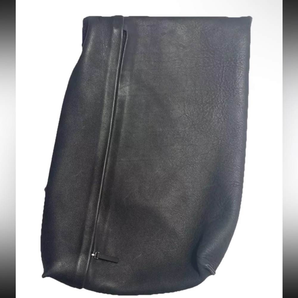 Airbag Gr. - Leather Backpack By Olbrish B Black Made In Germany View 2